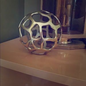 Golden decorative ball